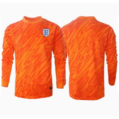 England Målvakt Replika Hemmatröja EM 2024 Långärmad